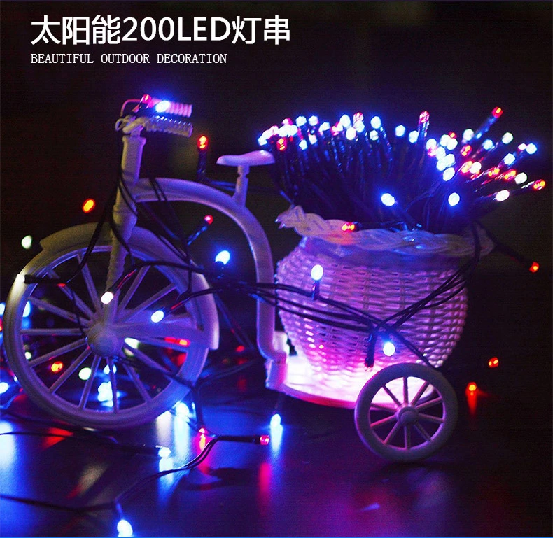 Hot Product Wedding Party Multicolorful Ground Wall Solar String Strip Decoration LED Bulb Ball Lantern Lamp Light