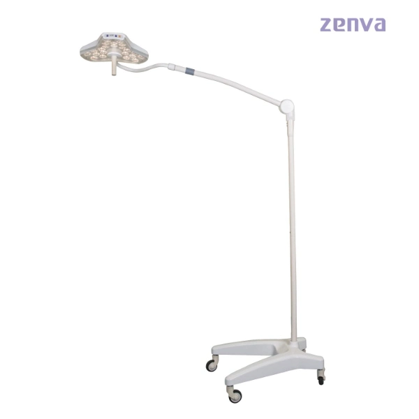 Zenva Brand Standing LED Surgical Lamp Mobile Examination Light for Dental Use