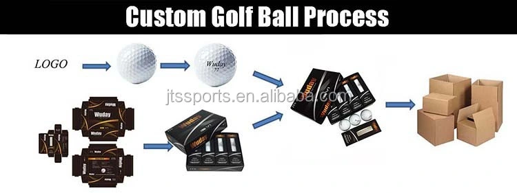 Manufacturer High Quality LED Colorful Golf Goods Glowing at The Dark Golf Ball