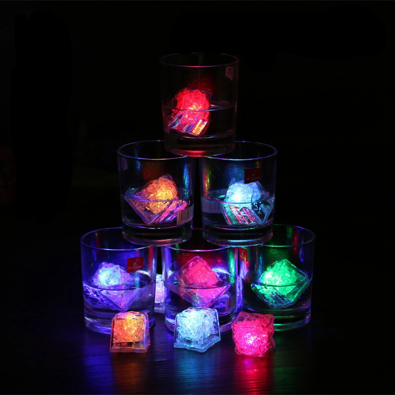 Light up Water Activated Food Grade Blinking LED Ice Cube