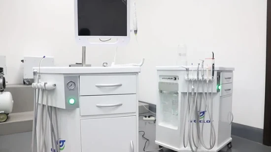 Ensemble d'équipement dentaire vétérinaire LED compresseur d'air intégré luxe Mobile pas cher prix enfant Portable Unidad unité dentaire chaise