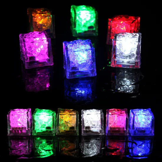 L'activité de l'eau Cubes de glace LED Glowing Party Lights /Bar Lights